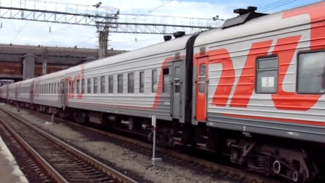 Отправление ЭП2К-174 с поездом №148Ж Астрахань — Ниэневартовск смотреть онлайн