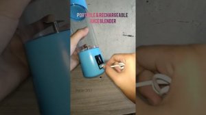 Portable & Rechargeable Juice Blender (Made in China)