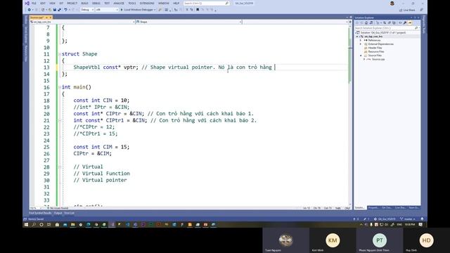 Buổi 44 1 3 2021 Git Gui Git Trong Visual Studio 2019 và OOP trong C 20210301 222942 Meetin смотреть онлайн
