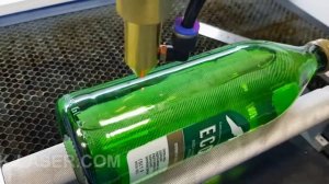 ЛАЗЕРНЫЙ СТАНОК CO2 для гравировки цилиндрических поверхностей: бокалов, кружек, бутылок, термосов