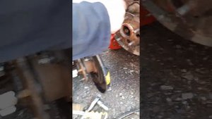 Замена задней ступицы на Тойота Альфард MNH15