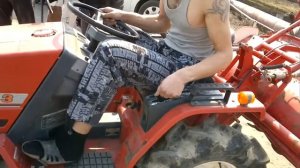 Минитрактор в работе видео