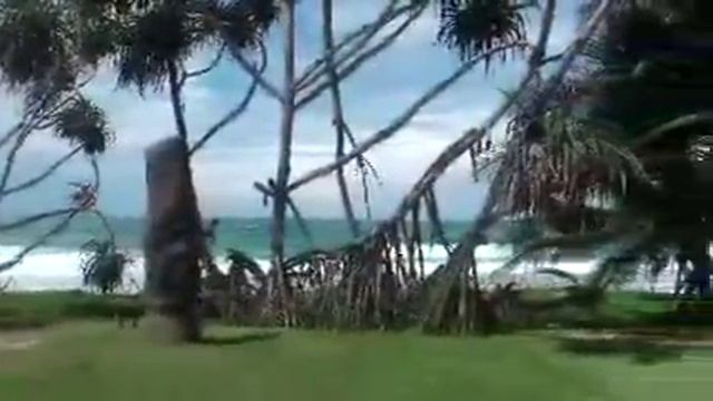 Шри-Ланка Koggala Beach вид с бунгало.wmv смотреть онлайн