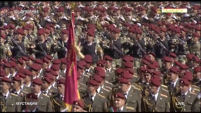 Гузашти низомӣ ба ифтихори 30-юмин солгарди истиқлолияти давлатии ҶТ / Военный парад в Душанбе