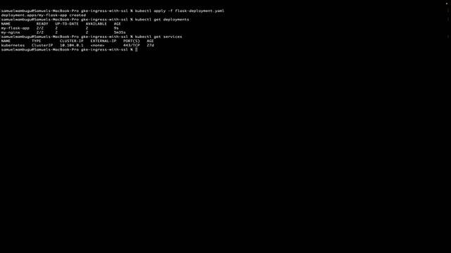 GKE Ingress with SSL смотреть онлайн