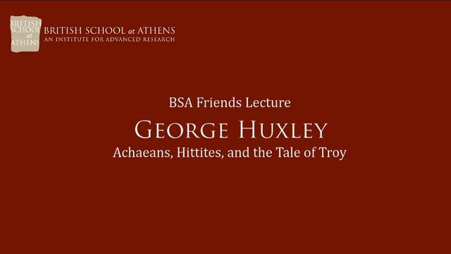 George Huxley, "Achaeans, Hittites, and the Tale of Troy" смотреть онлайн