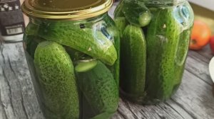 Хрустящие кисло-сладкие ОГУРЦЫ НА ЗИМУ! Самый вкусный и простой рецепт, без выкрутас и стерилизации