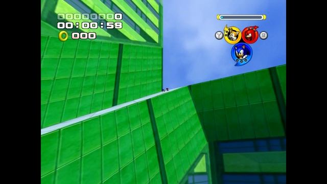 Sonic Heroes - Прохождение #01 (Команда Соника) (PC)