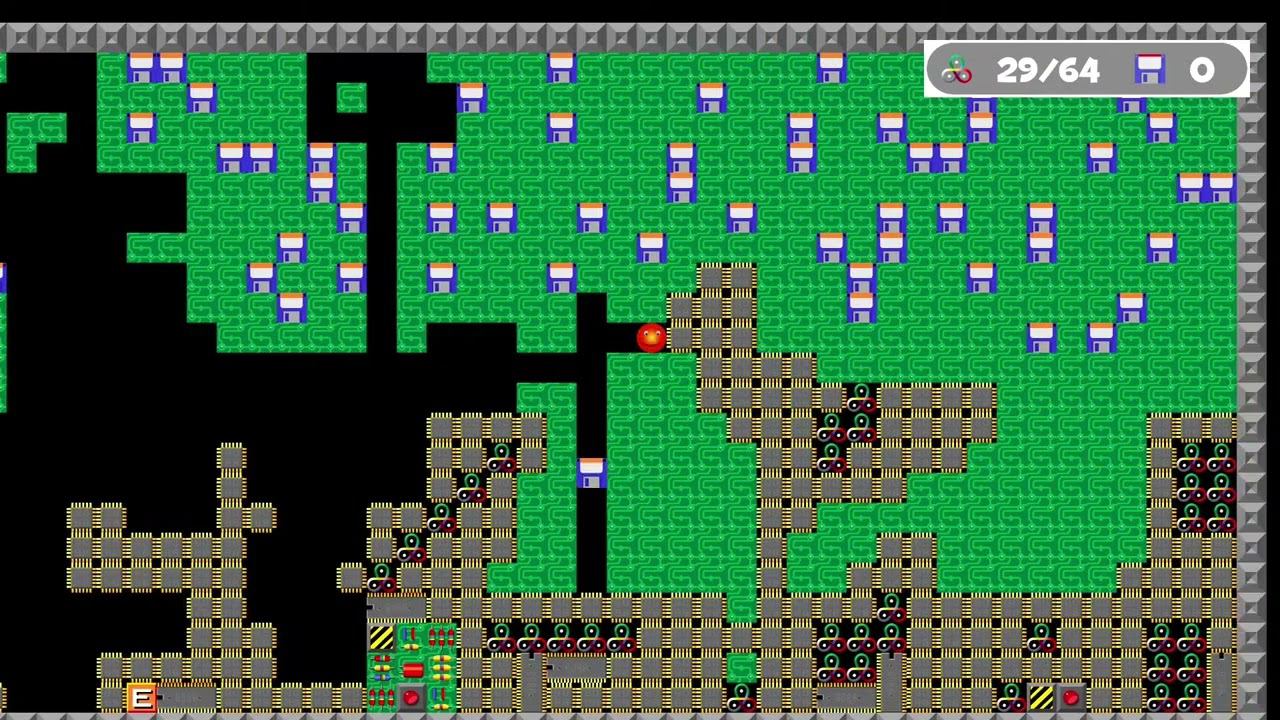 Supaplex level 19: CRAZY HARRY  Супаплекс уровень 19