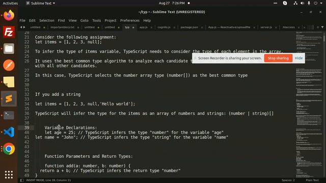 Typescript Tutorial #20 TypeScript Type Inference