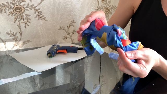 •DIY•Как сделать модные ободки? Как сделать ободок тюрбан своими руками. Ободок с узлом. смотреть онлайн