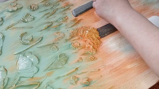 Картина "поле с маками" из гипсовой шпатлёвки. Барельеф, картины? https://vk.com/viktoria_basrelief