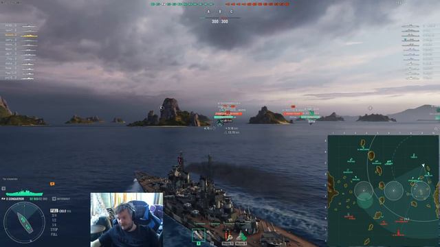 Обзор линкора CONQUEROR. (Обновлён)