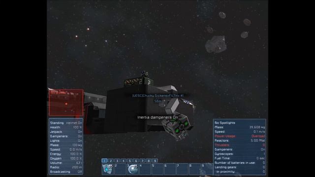 How not to jump a station: Space Engineers смотреть онлайн