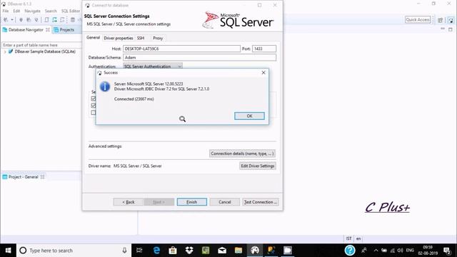 How to Connect SQL Server with DBeaver смотреть онлайн