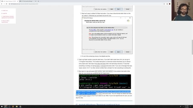 61B Fall 2020 Windows Setup Instructions смотреть онлайн
