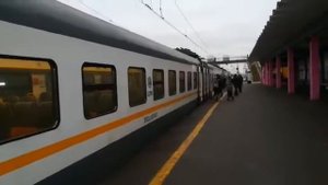 ЭГ2ТВ Иволга и ЭП2Д на МЦД-2 Перерва. Выезд ЭП2Д из ДЕПО "Перерва".