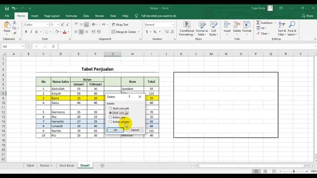 Cara Menghapus Kolom Baris dan Garis di Excel Mudah dan Cepat смотреть онлайн