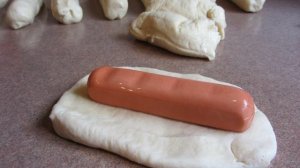 Сосиски в тесте Цветок