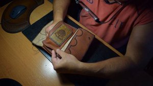 Чем лучше полировать Кожу. Женский портмоне 3ч. Эксклюзивные изделия из кожи.