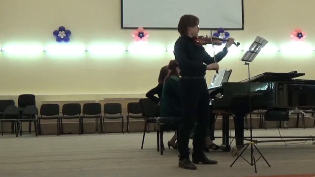 Евгений Светланов. Сонатина для скрипки и фортепиано №1 (1 часть) смотреть онлайн