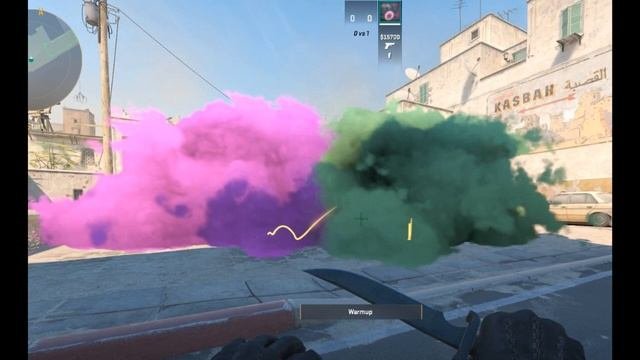 Counter Strike 2 Цветные Дымовые Гранаты И Новый Античит #CSGO #CS2 #CSGO2 #CSSo
