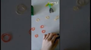 как просто сделать человечка из резинок🚶[фигурки из резинок]