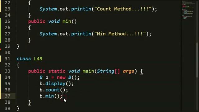 abstract class in java | Lesson - 49 | JAVA in Hindi