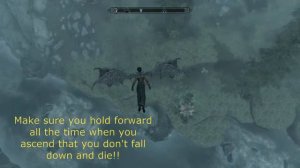 TES V Skyrim: Real Flying quick Tutorial Guide