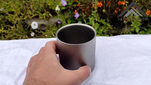Кружка титановая NZ Ti Double Wall Mug 300 ml TMDW-300FH смотреть онлайн