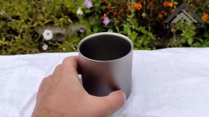 Кружка титановая NZ Ti Double Wall Mug 300 ml TMDW-300FH