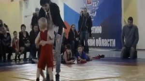 Греко-римская борьба. Турнир за Кубок Деда Мороза 2015г. Дети до 15 кг.