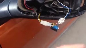 Honda civic 5D реле складывания зеркал своими руками