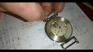 Проставка с эксцентриситетом для механизма Omega в корпус наручных часов