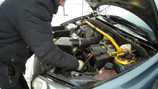 LADA GRANTA Установка диодных ламп ДХО с OZON смотреть онлайн