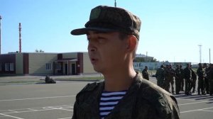 Отправка мобилизованных из Дагестана