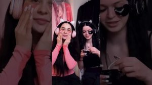 ASMR Pink VS Black Skincare? XO TEAM Elsarca and Nevada #xoteam #tiktok #elsarca