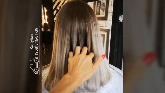 Как делать растяжку цвета без осветления_ краска TIGI. смотреть онлайн