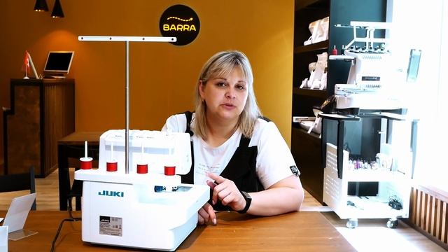 #Juki MO680 - обзор оверлока смотреть онлайн