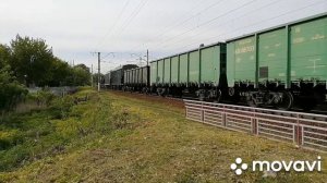 ВЛ80с-2010 с приветливой бригадой и грузовым на перегоне Толоконцево - Н.Новгород.