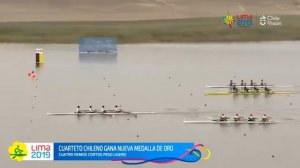 Panamericanos Lima 2019 - Remo - 4 remos peso ligero masculino - Final