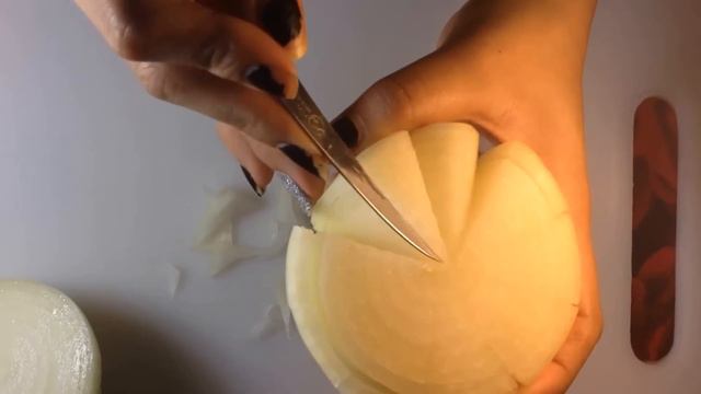 How To Make | Onion Flower Carving | Art In Fruit Carving [Garnish] смотреть онлайн