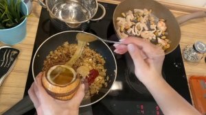 Готовлю гречневую лапшу собу по азиатски. Очень яркий вкус!