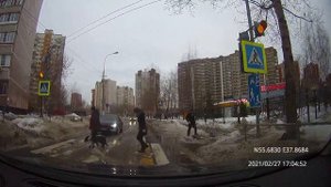 Driving in Moscow agglomeration: Дзержинский - Люберцы 27/02/2021 (timelapse)