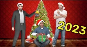 БЛЭК ПРАЗДНУЕТ НОВЫЙ ГОД 2023 в ГТА 5! ОБЗОР МОДА ГТА 5! ПОЗДРАВЛЕНИЕ С НОВЫМ ГОДА ВИДЕО MODS ИГРЫ