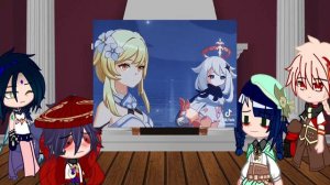 Genshin impact react to lumine //genshin/very short//ships