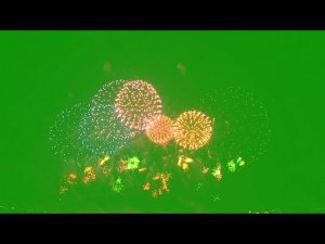 Fireworks Green Screen Animation Effect Chromakey Overlay Футаж Фейерверк 17 Эффект хромакей