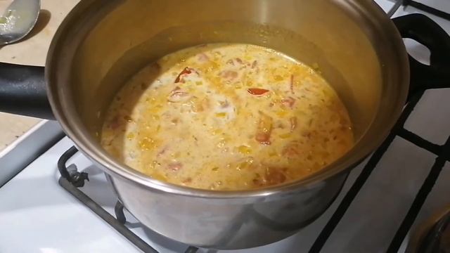 Курица в соусе карри с кокосовым молоком. Идея для быстрого, вкусного ужина смотреть онлайн