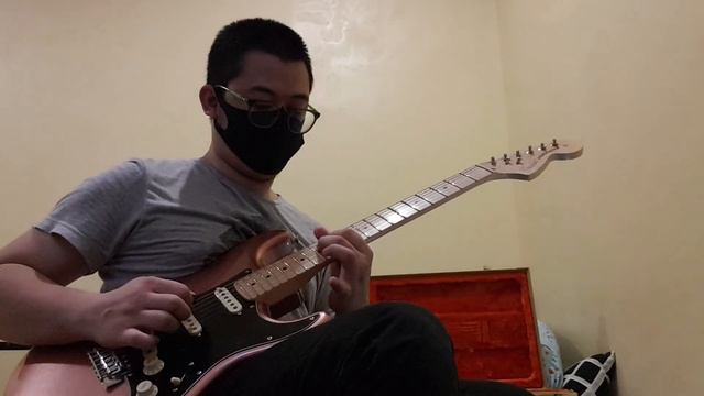 she's gone solo cover with fender american performer #fender смотреть онлайн