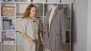 ПОКАЗЫВАЮ, ЧТО СШИЛА: ПЛАТЬЕ-ЖАКЕТ ИЗ ТВИДА. ОСОБЕННОСТИ ОБРАБОТКИ ТВИДА, ИЗНАНКА ПЛАТЬЯ